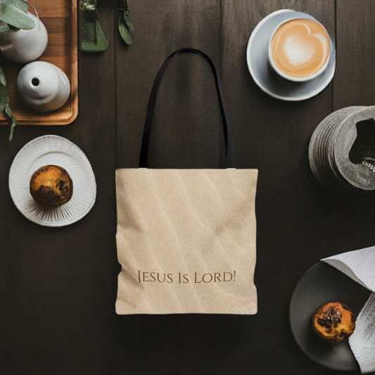 Jesus is Lord Reusable Designer Shopping Bag